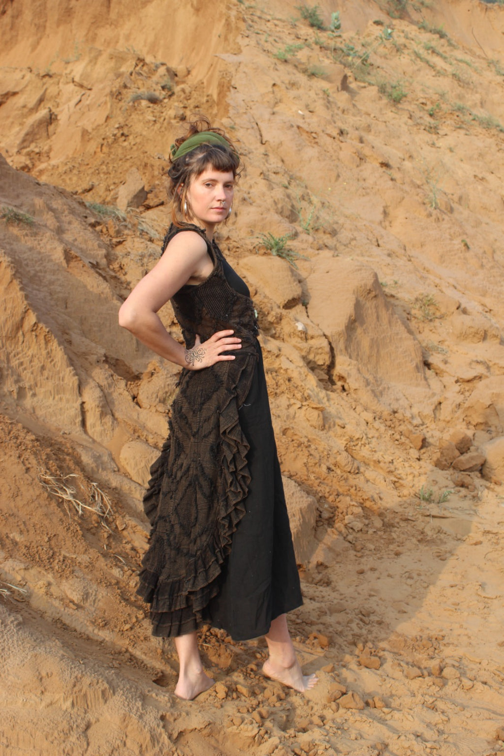 Desert Dori Women’s Cotton Corset Long Dress