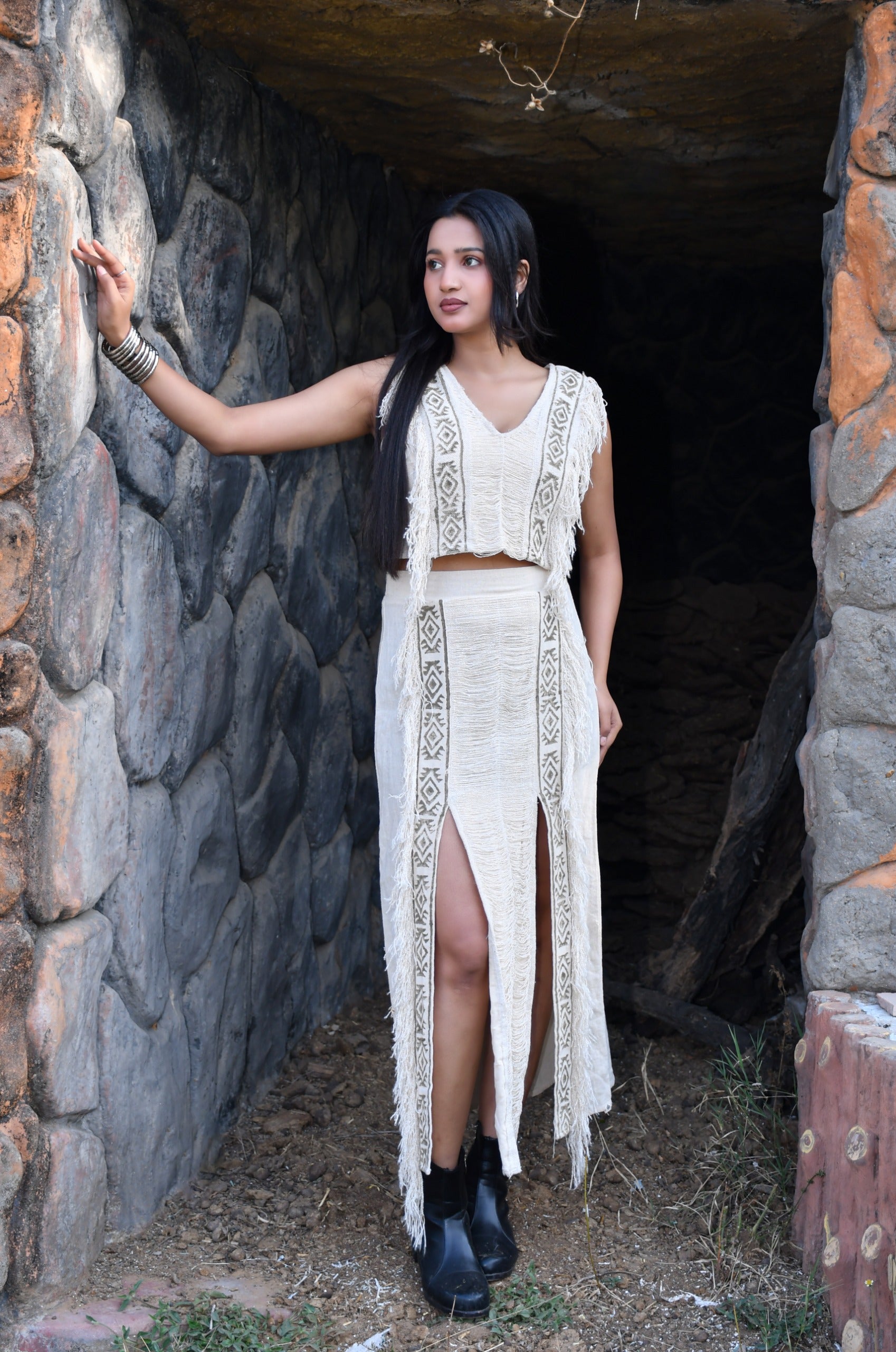 Desert Dori Women’s Cotton Block Print Co-Ord Set