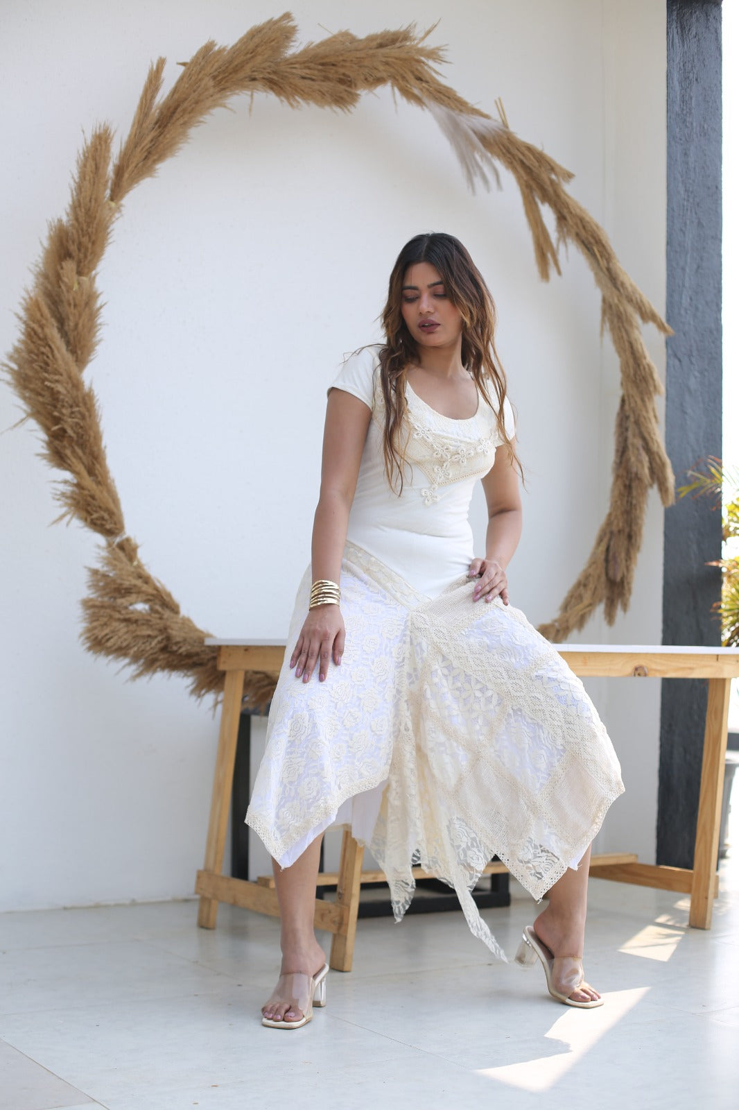 Desert Dori Women’s Half Kunswala Dress
