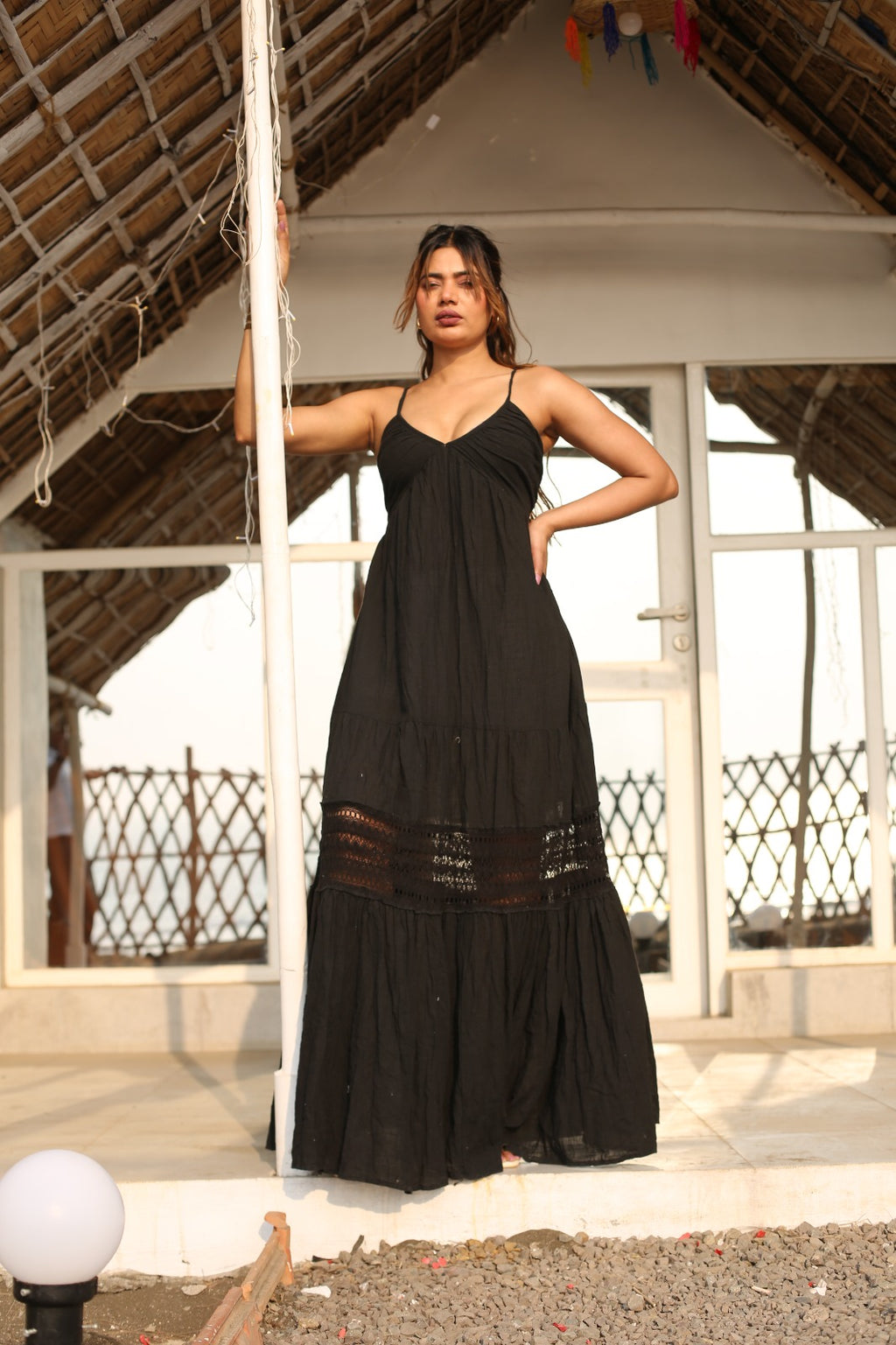 Desert Dori Women’s Cotton A-Line Floor Length Maxi Dress
