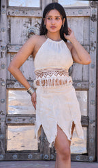 Desert Dori Women’s Wendi Crop Top & Panel Mini Skirt Co-Ord Set