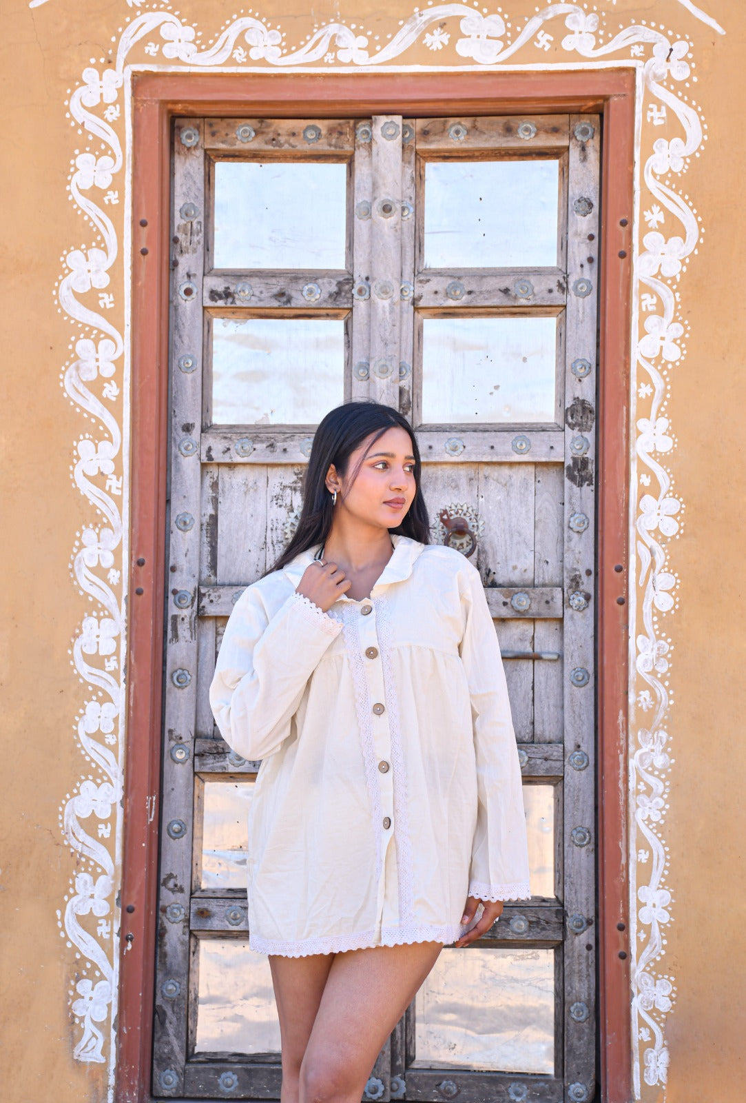 Desert Dori Women’s Loose Fit Cotton Shirt