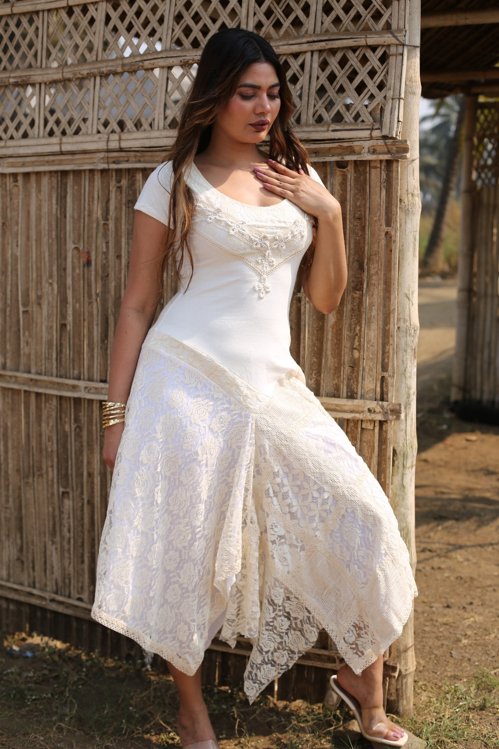 Desert Dori Women’s Half Kunswala Dress