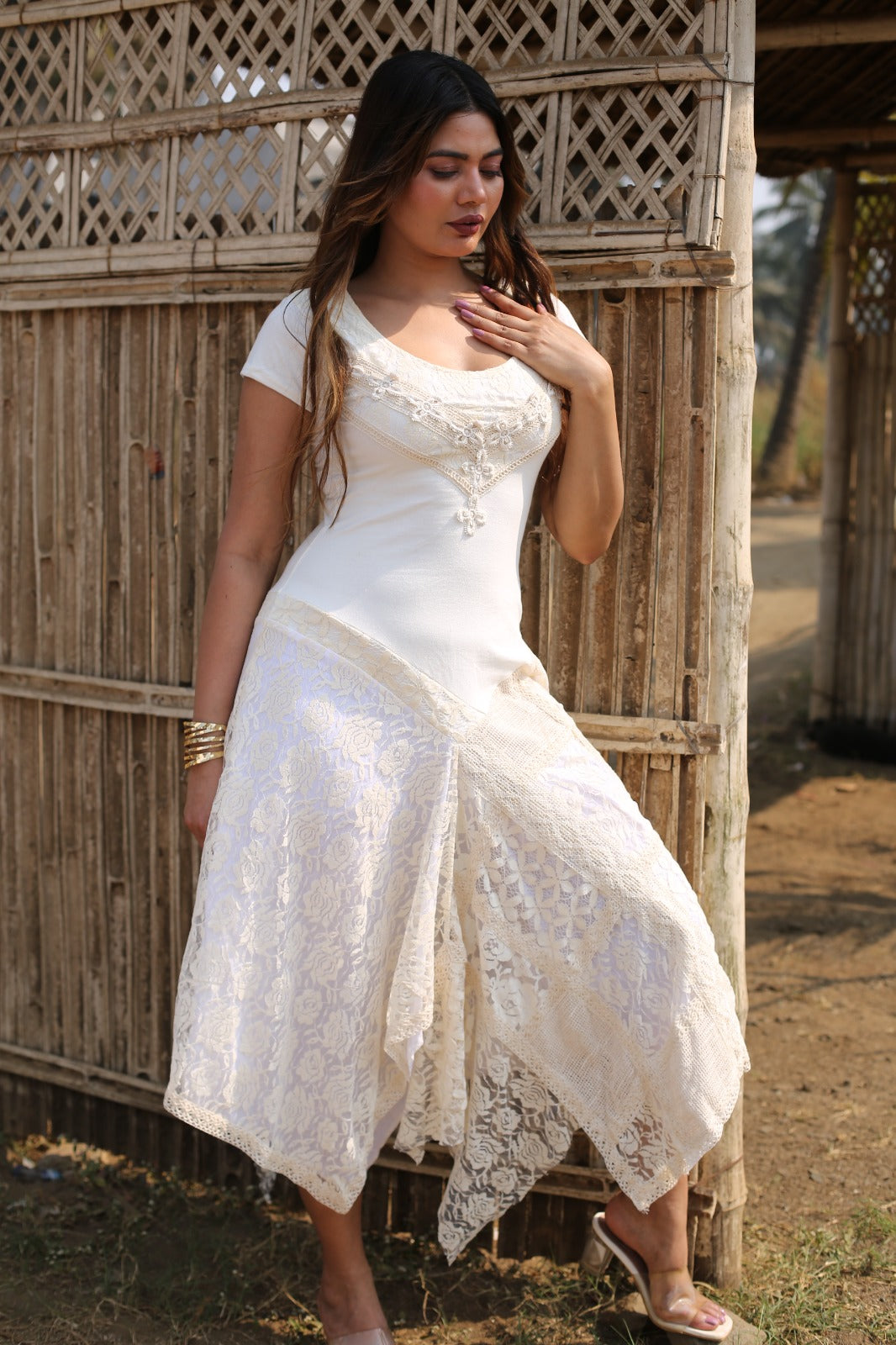 Desert Dori Women’s Half Kunswala Dress