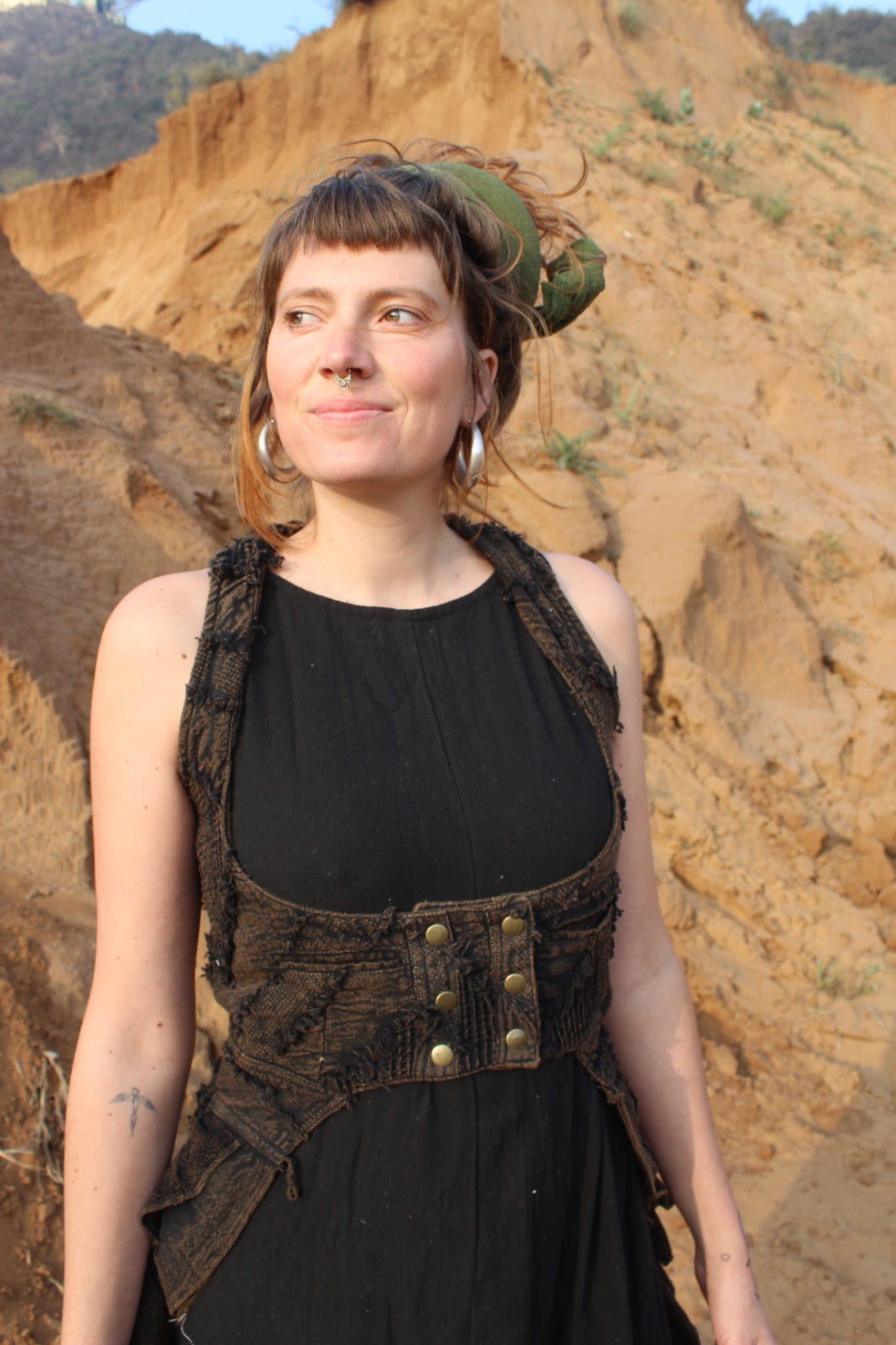 Desert Dori Women’s Cotton Corset Long Dress