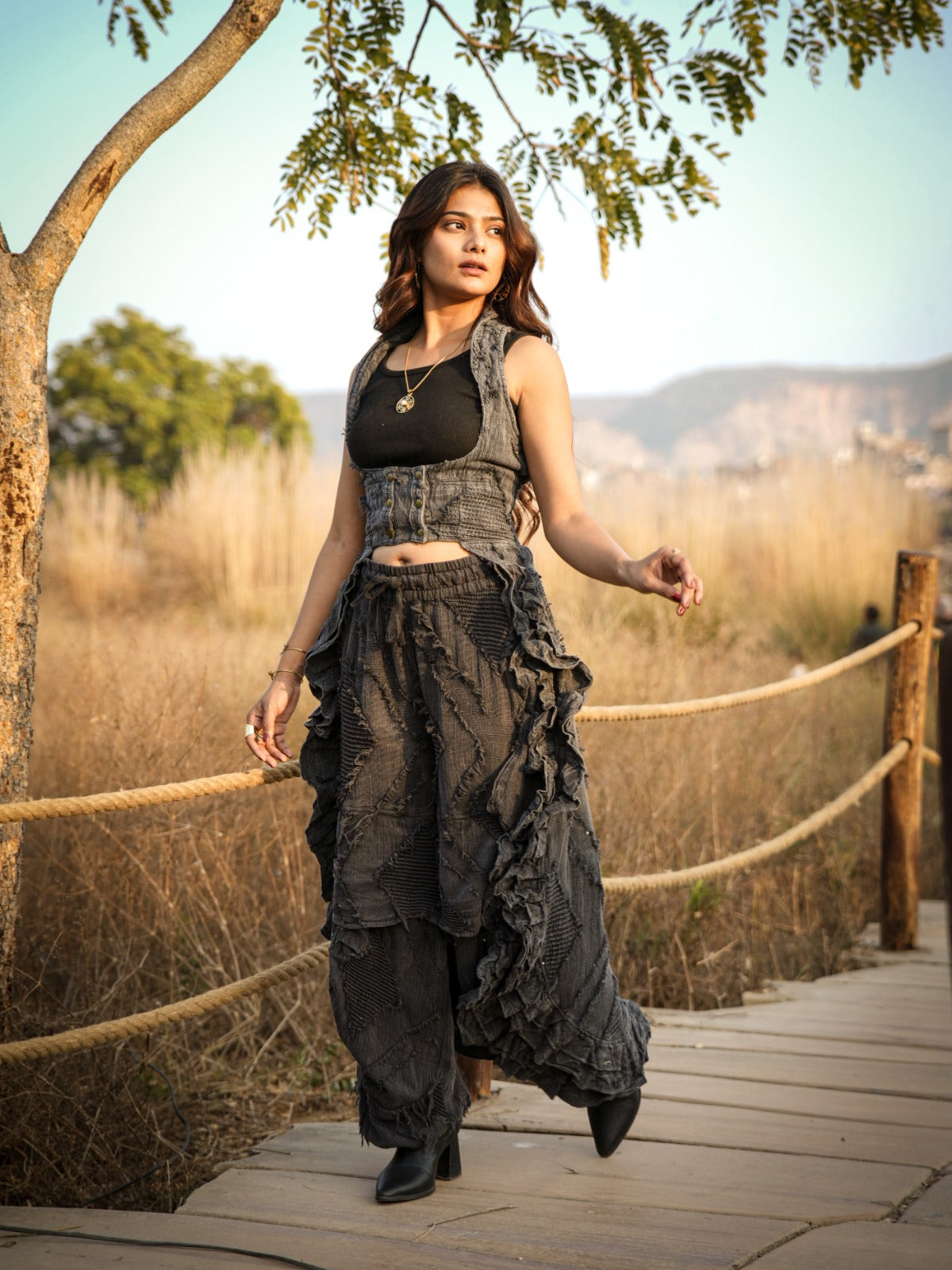Corset Long Dress
