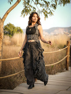 Corset long dress - Structured Fit Long Dress