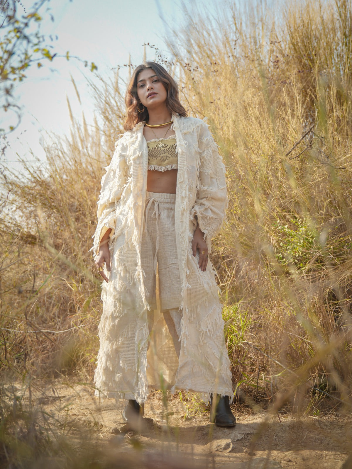 Desert Dori Frinjal long kimono