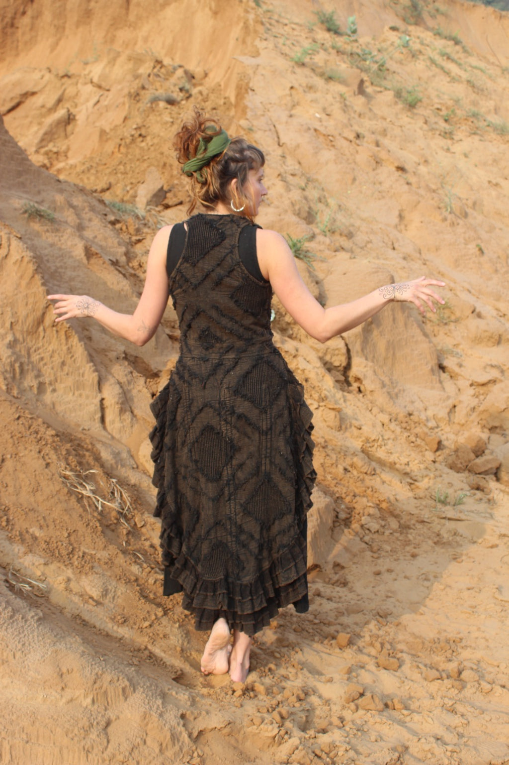 Desert Dori Women’s Cotton Corset Long Dress