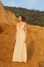 Desert Dori A-Line Cut Work Dress