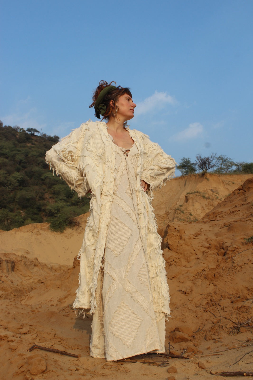 Desert Dori Frinjal long kimono