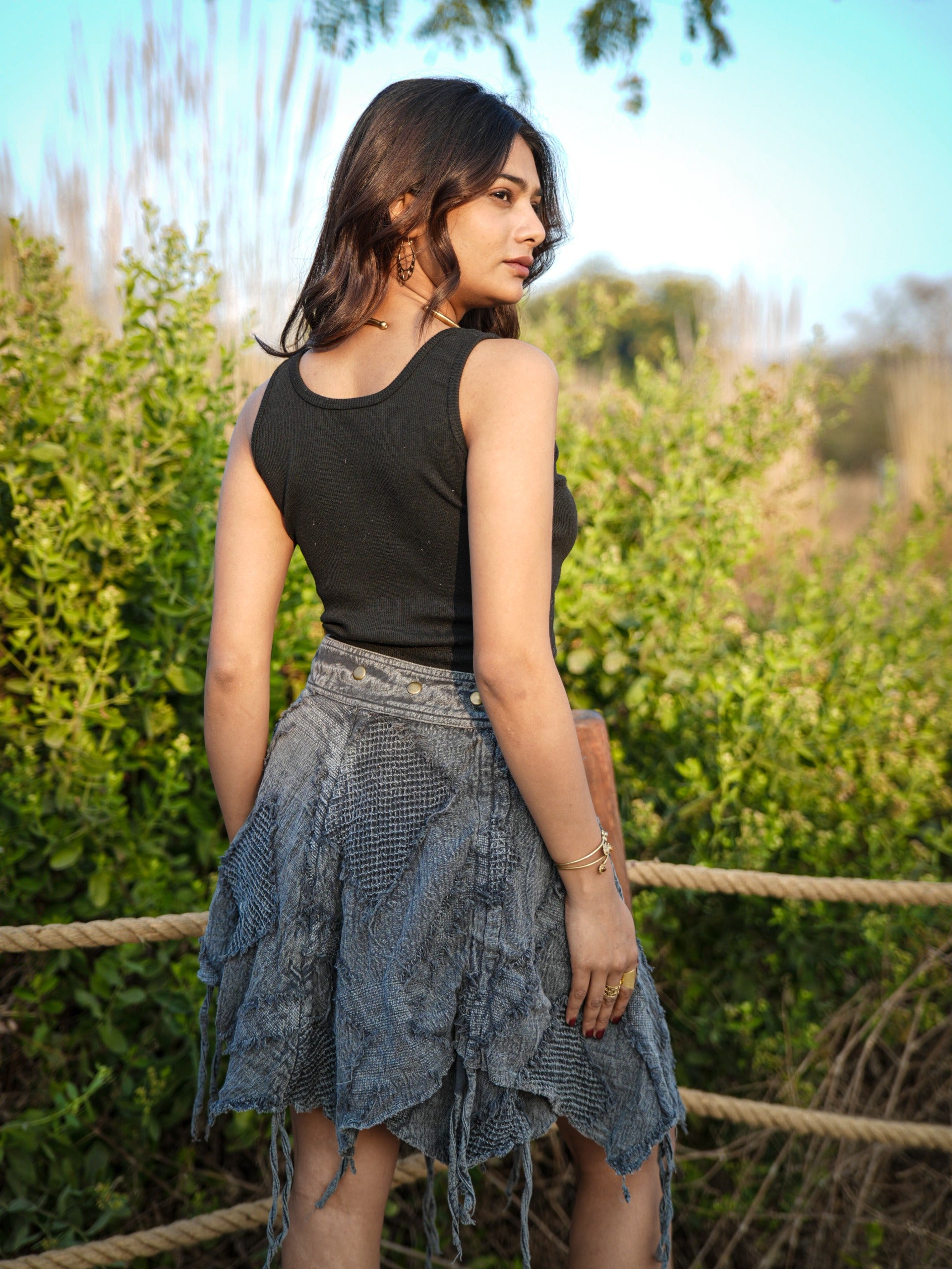 Desert Dori Everyday Wrap Around Mini Skirt