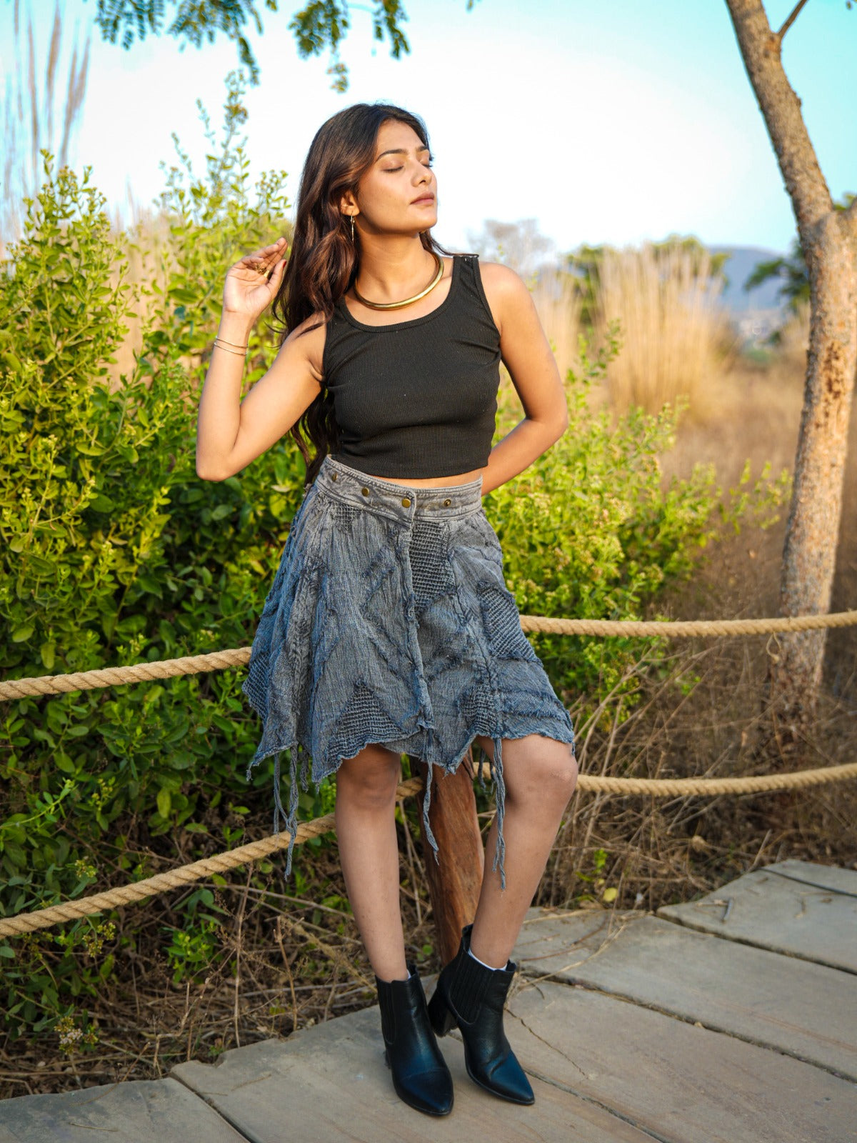 Desert Dori Everyday Wrap Around Mini Skirt