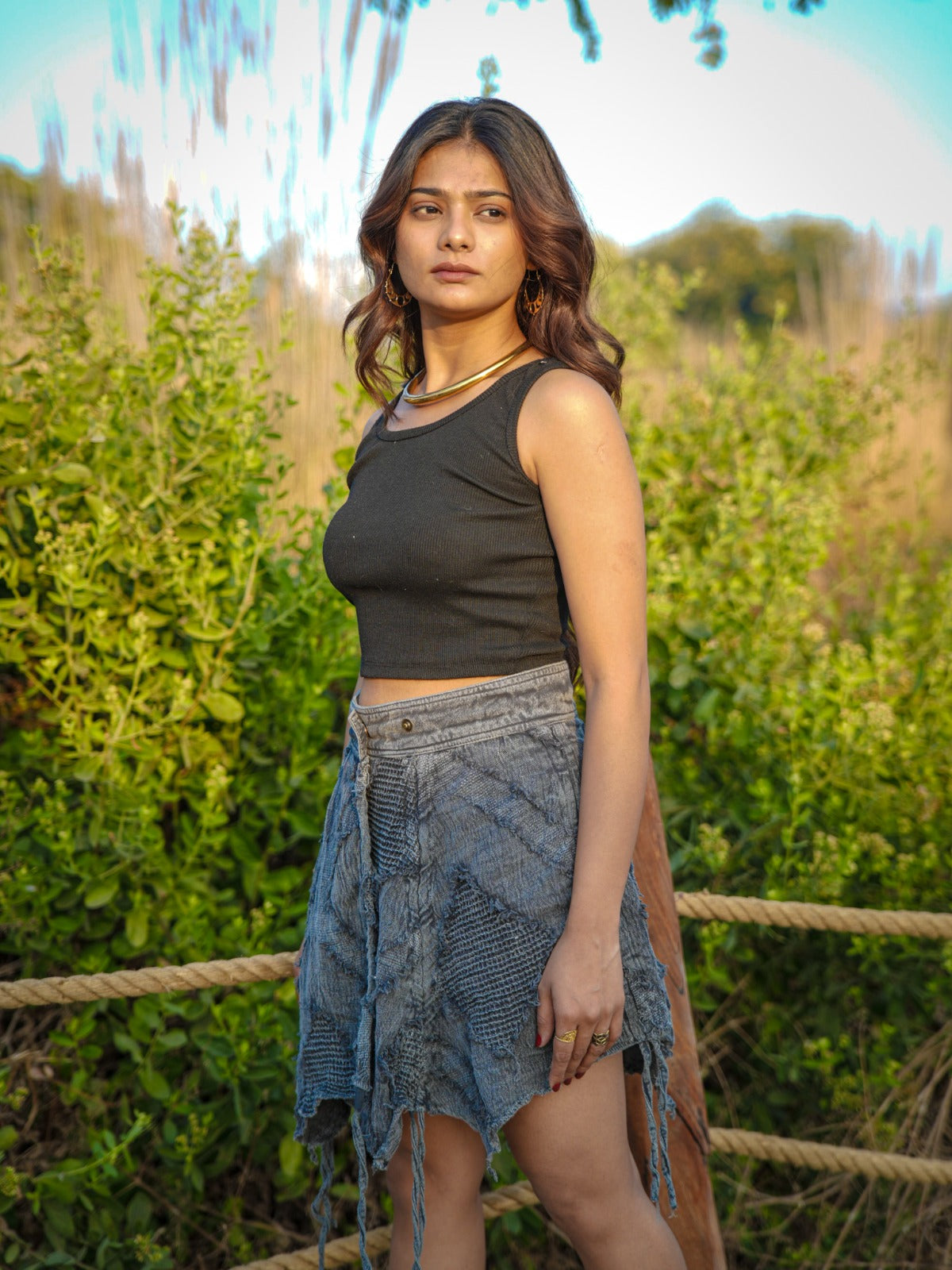 Desert Dori Everyday Wrap Around Mini Skirt
