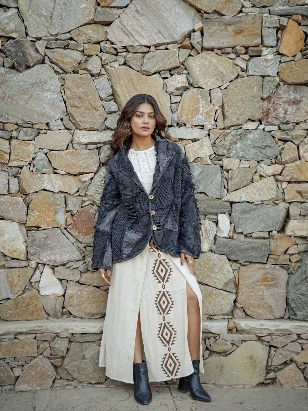 Desert Dori Stone Wash Layering Jacket