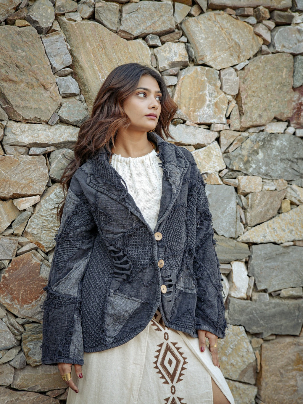 Desert Dori Stone Wash Layering Jacket