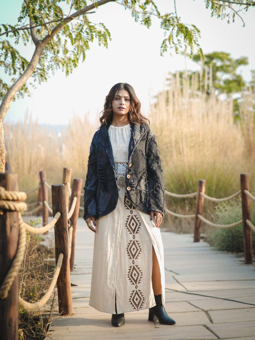 Desert Dori Stone Wash Layering Jacket