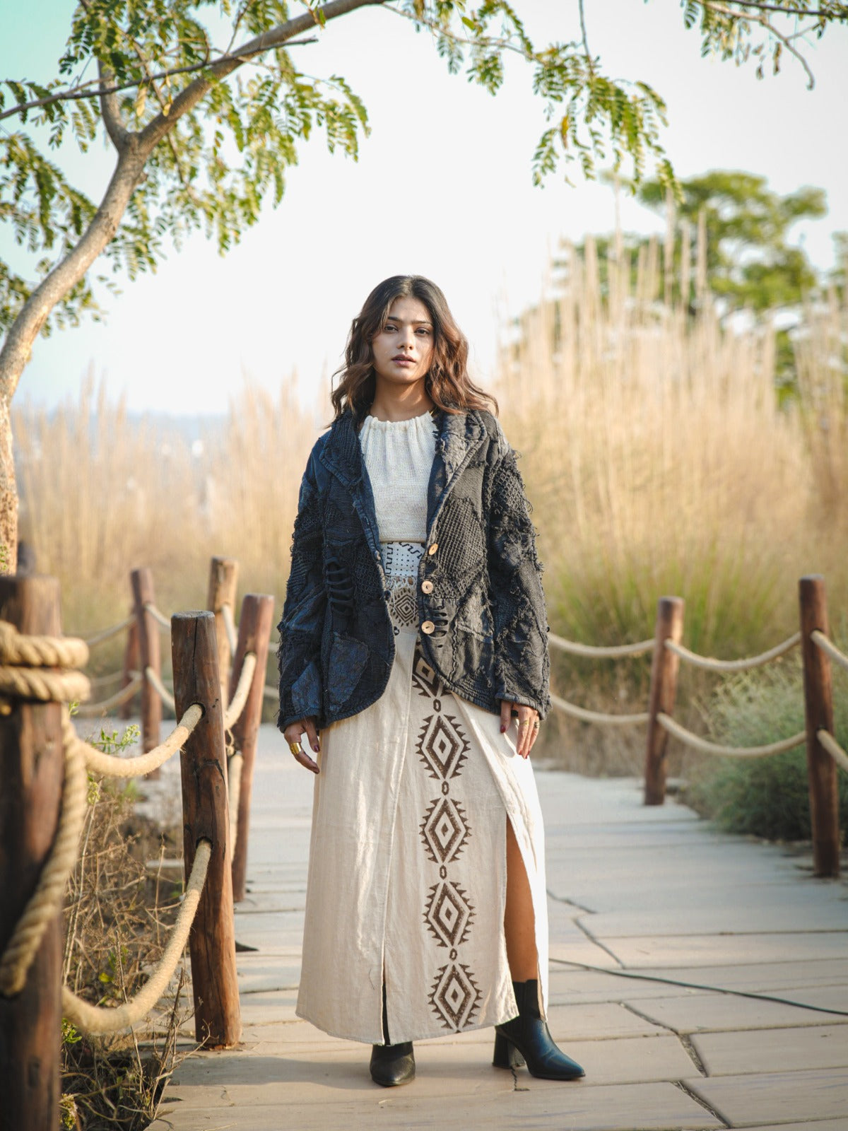 Desert Dori Stone Wash Layering Jacket