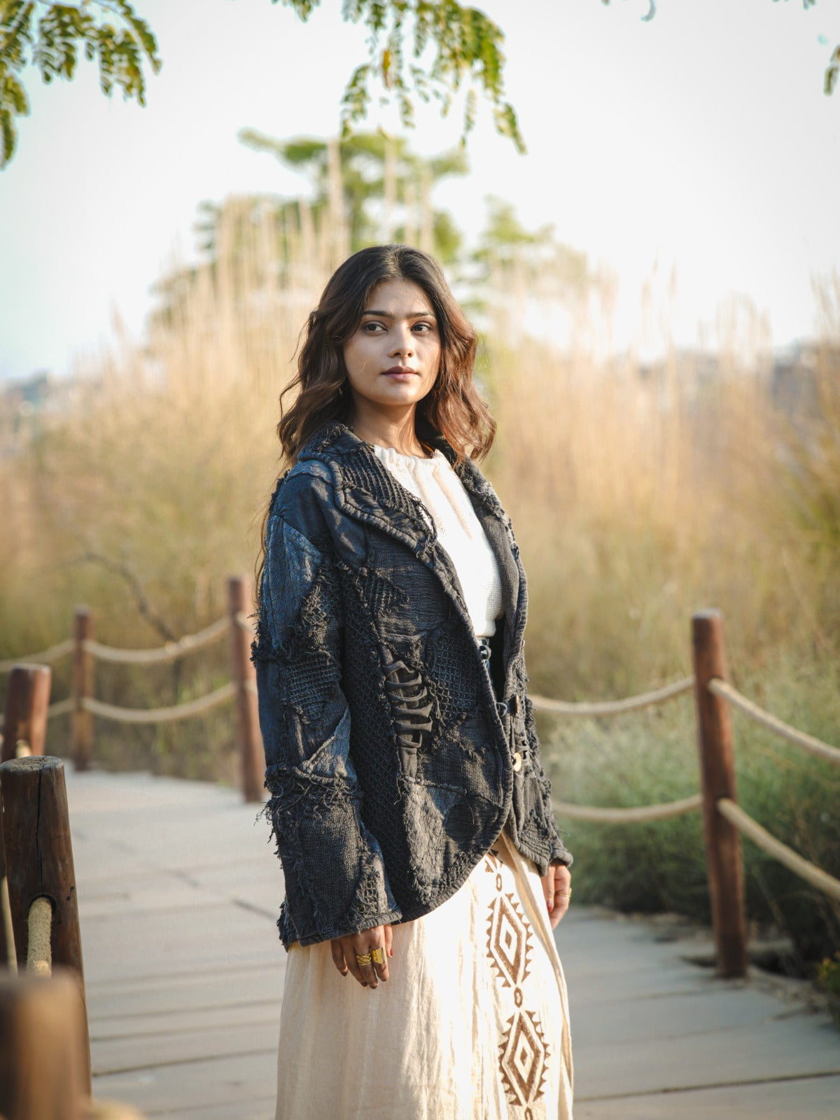 Desert Dori Stone Wash Layering Jacket