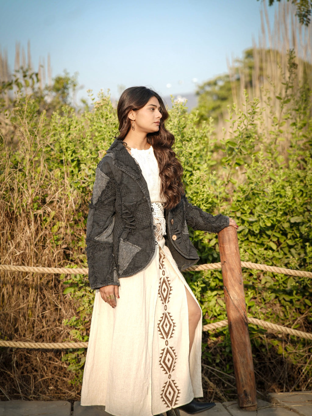 Desert Dori Stone Wash Layering Jacket