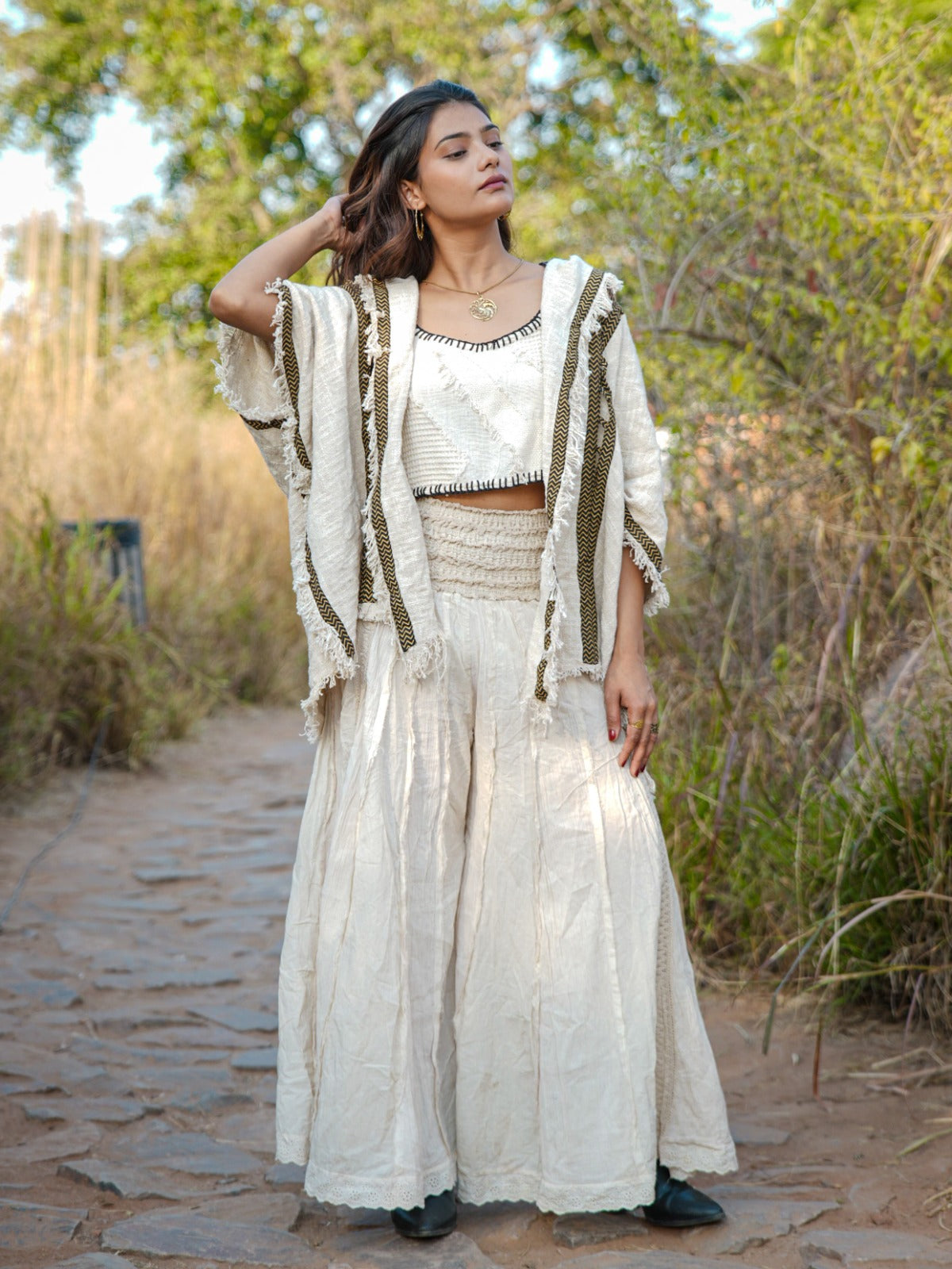 Desert Dori Essential Cotton Kimono