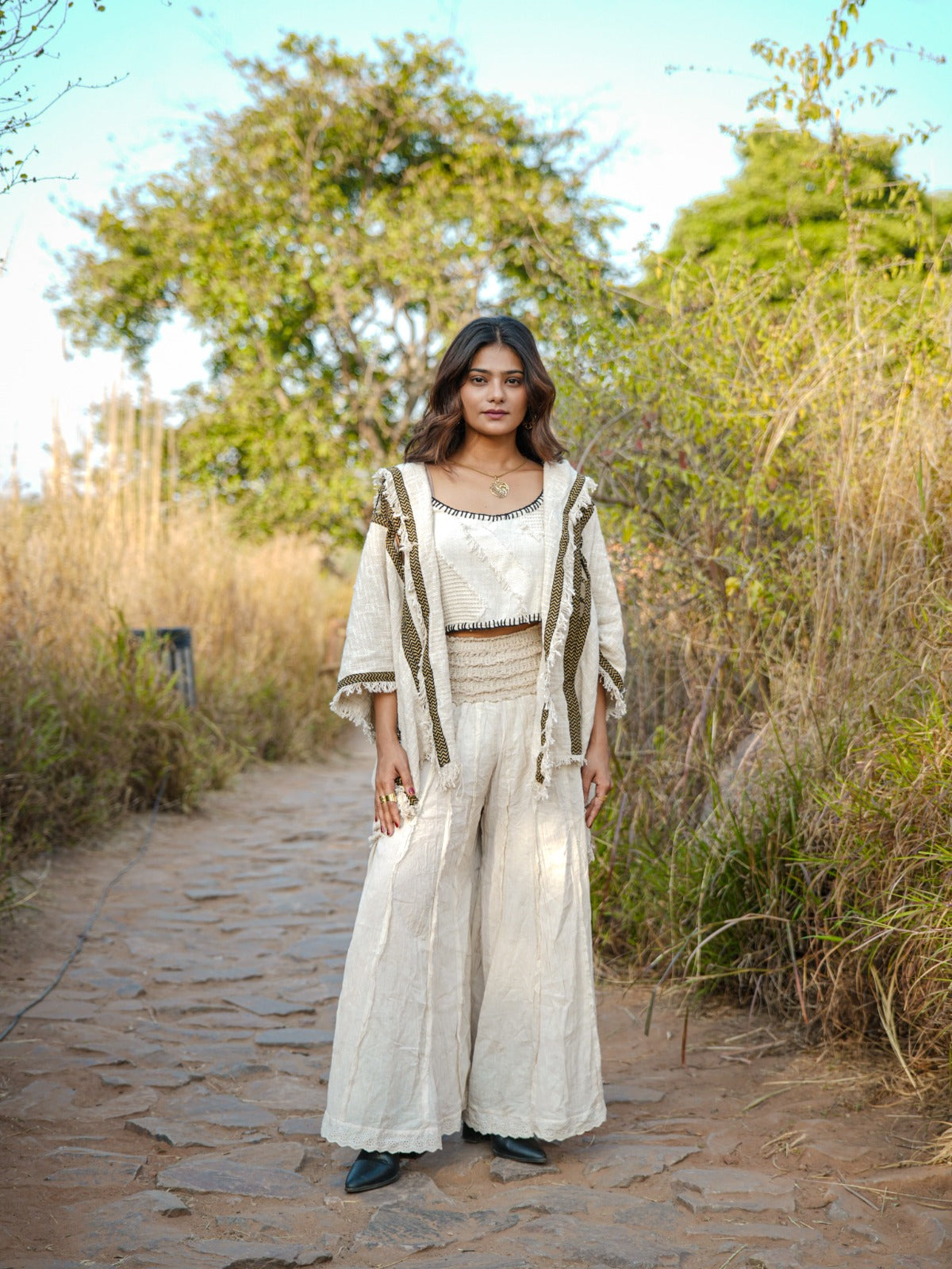 Desert Dori Essential Cotton Kimono