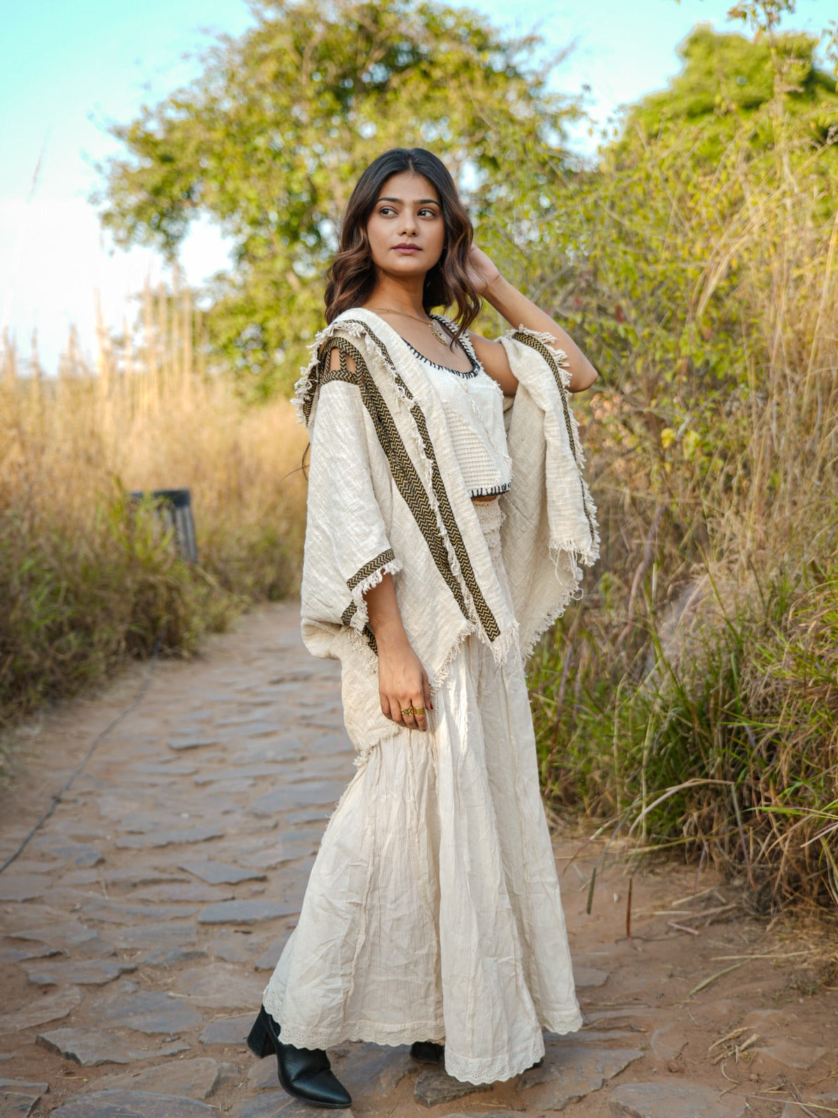 Desert Dori Essential Cotton Kimono