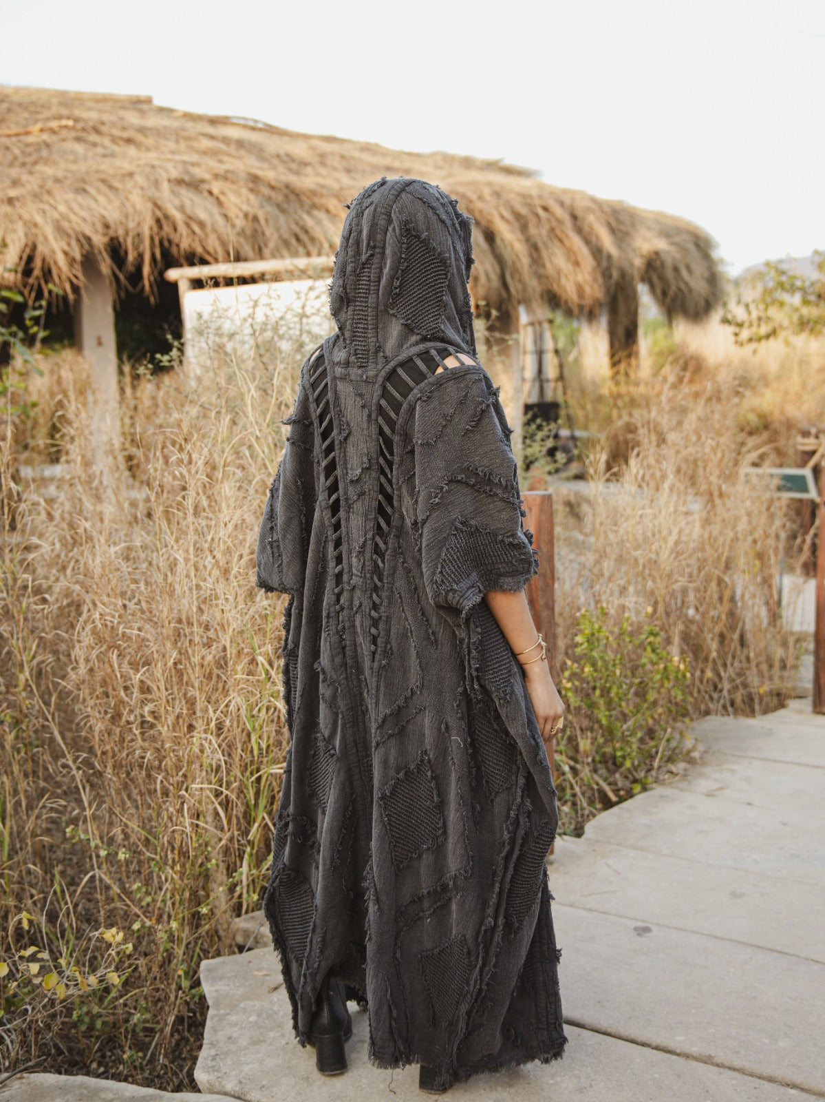 Desert Dori Boho Stone Wash Kimono