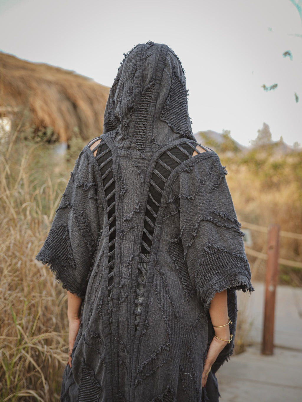 Desert Dori Boho Stone Wash Kimono