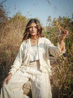Frill Jacket for Women | Stylish & Comfortable Layering – Desert Dori