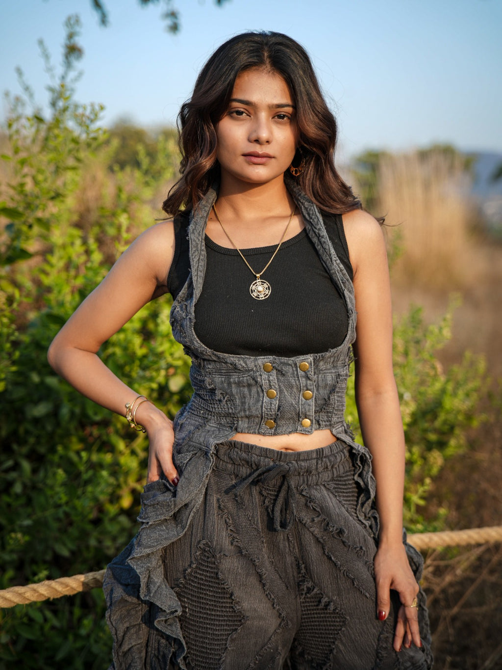 Corset long dress - Structured Fit Long Dress