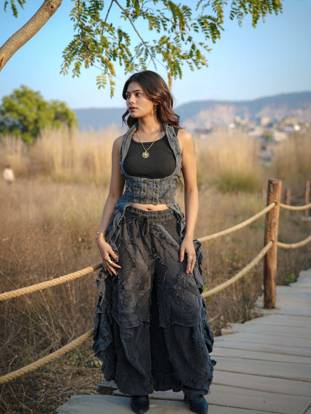 Corset long dress - Structured Fit Long Dress