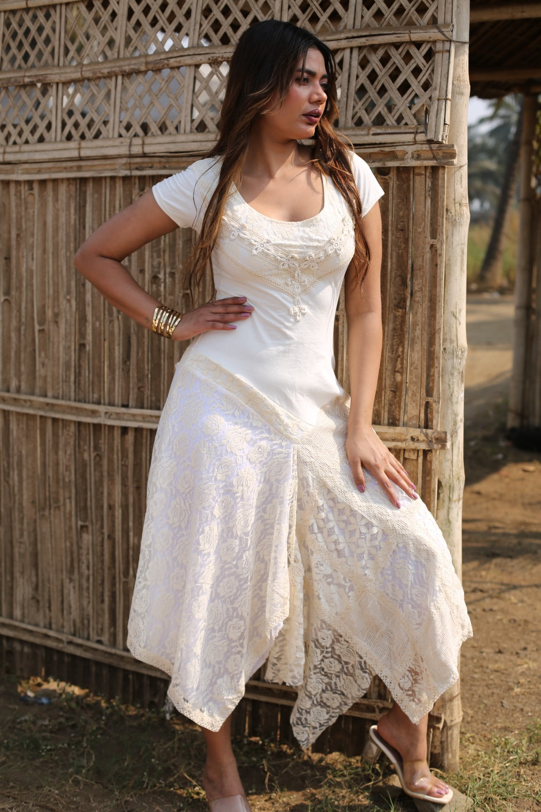 Desert Dori Women’s Half Kunswala Dress