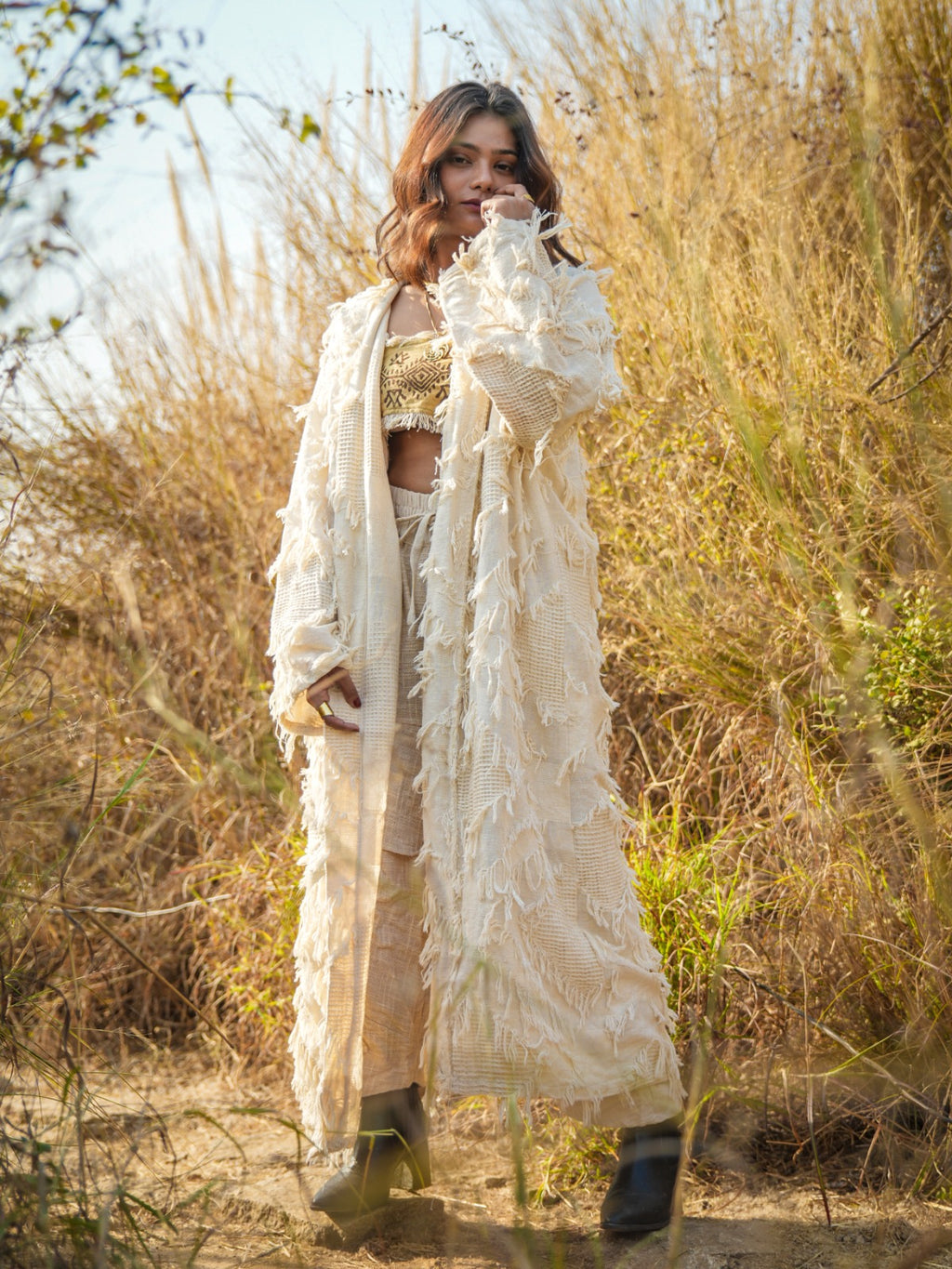 Desert Dori Frinjal long kimono