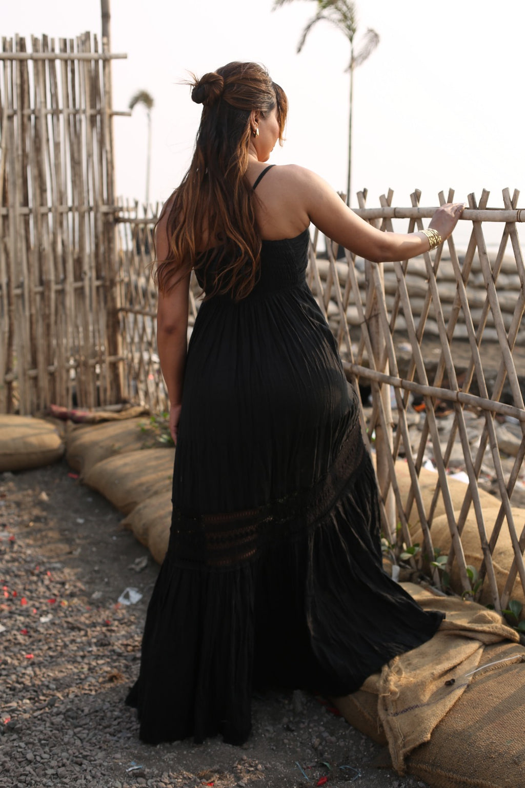 Desert Dori Women’s Cotton A-Line Floor Length Maxi Dress