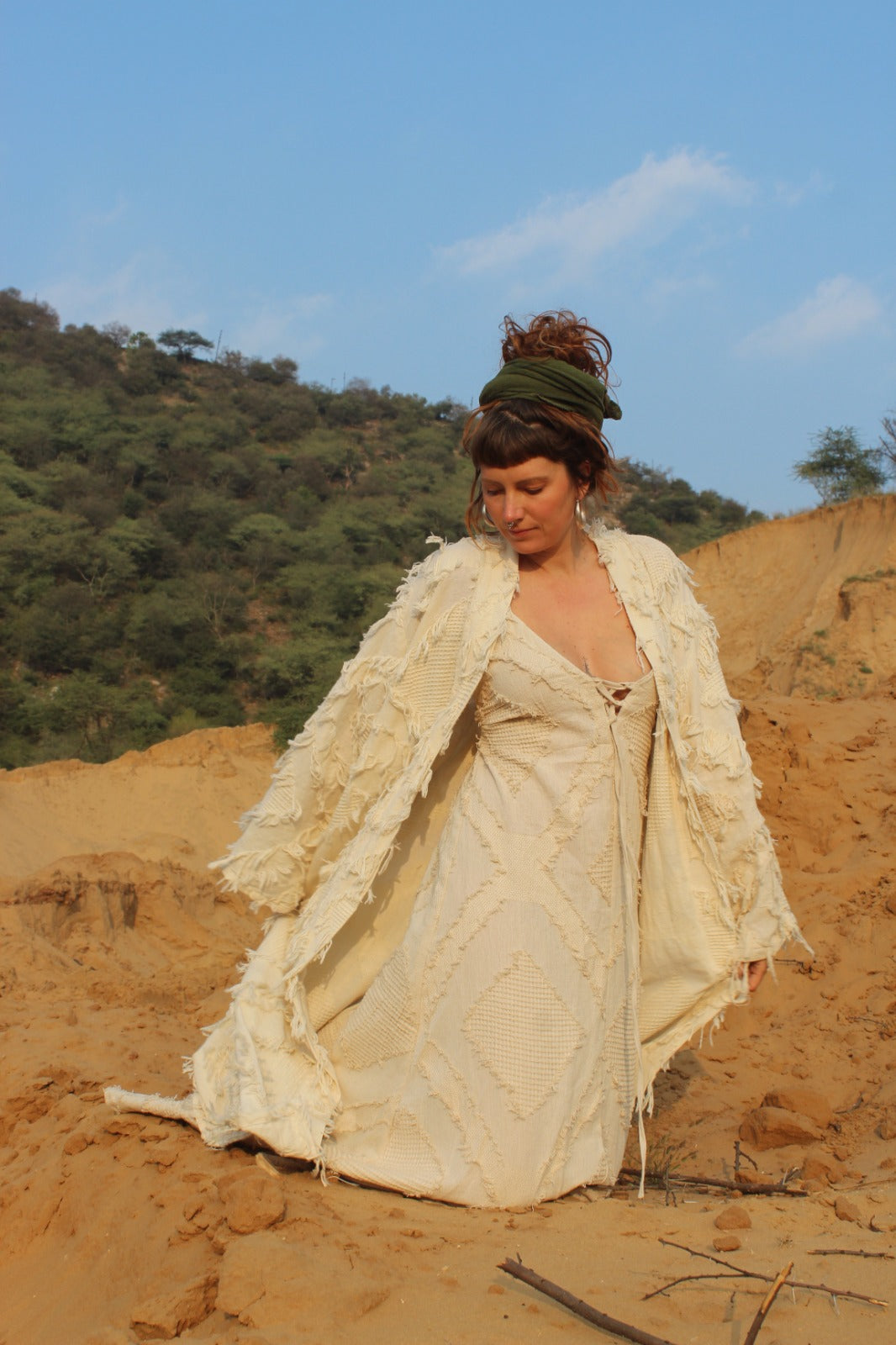 Desert Dori Frinjal long kimono