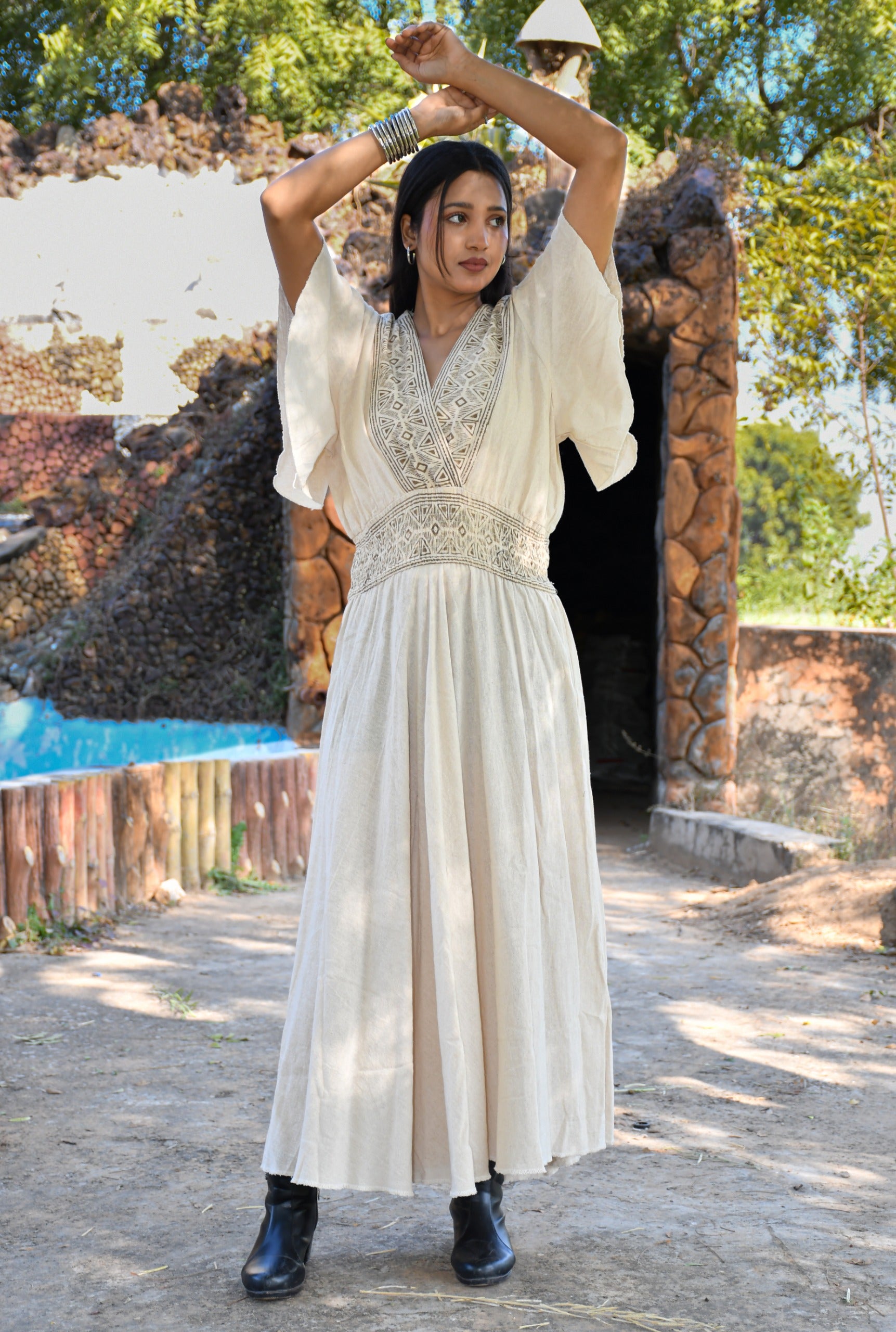 Desert Dori Women’s Cotton Amanda Maxi Dress