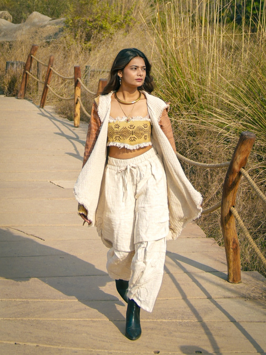 Hooded Wrap Jacket for Women | Stylish & Comfortable Layering – Desert Dori
