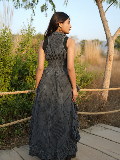 Corset long dress - Structured Fit Long Dress