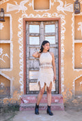 Desert Dori Women’s Wendi Crop Top & Panel Mini Skirt Co-Ord Set