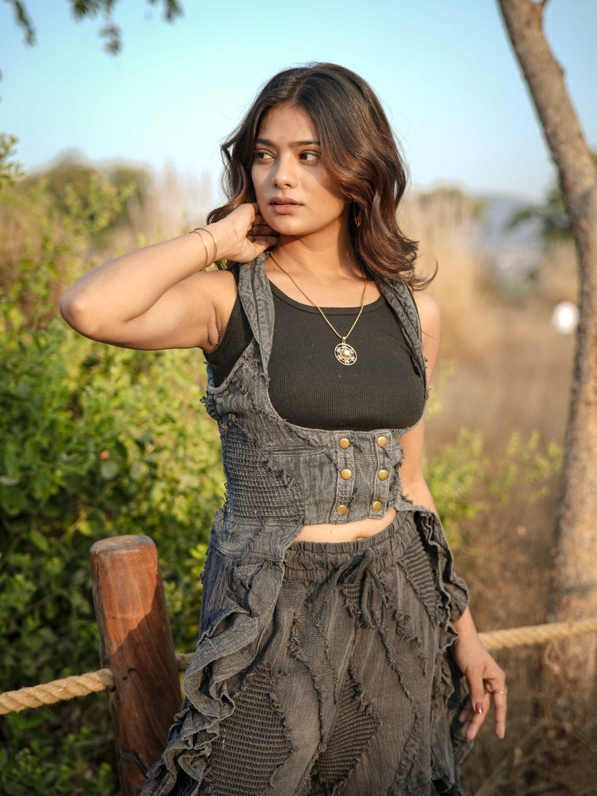 Corset long dress - Structured Fit Long Dress
