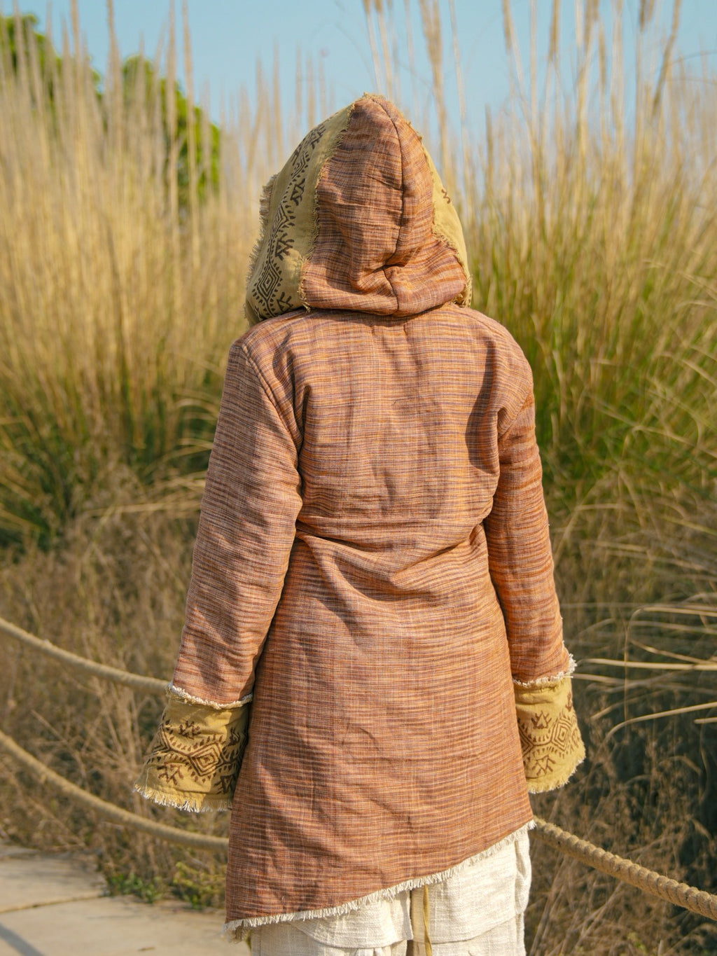 Hooded Wrap Jacket for Women | Stylish & Comfortable Layering – Desert Dori